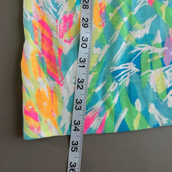 Lilly Pulitzer Marlowe Multi sparkling Sands shift Pima cotton dress Sz M - Picture 7 of 8